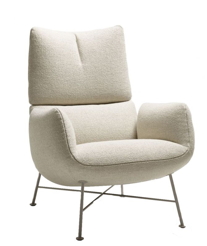 Jalis Lounge Armchair 4-leg Wire Frame Cor